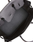 HMS Birkin 30 Black Togo Palladium Hardware