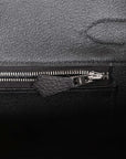 HMS Birkin 30 Black Togo Palladium Hardware