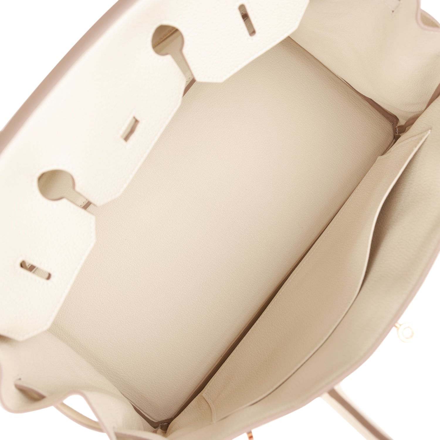 HMS Birkin 35 Craie Togo Rose Gold Hardware