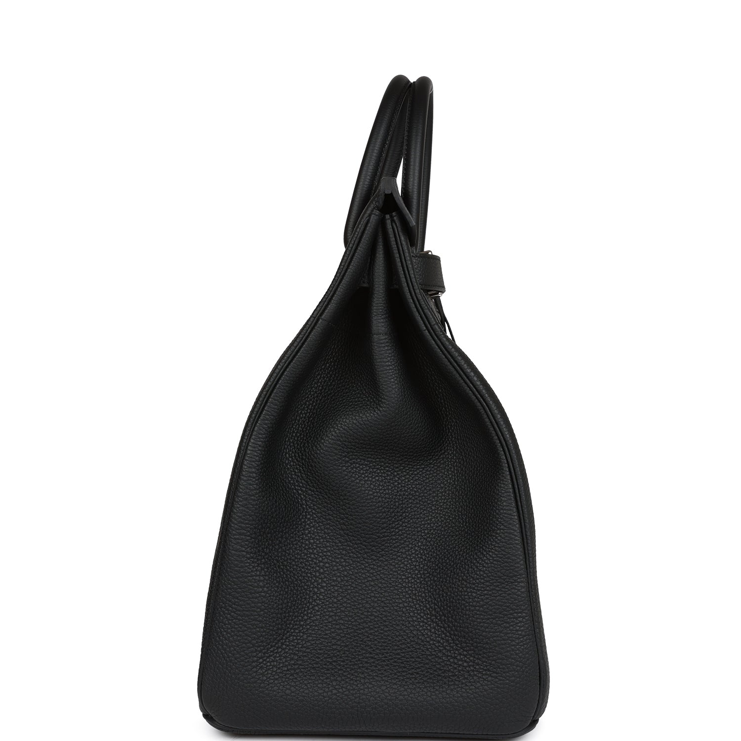 HMS HAC Birkin 40 Black Togo Palladium Hardware