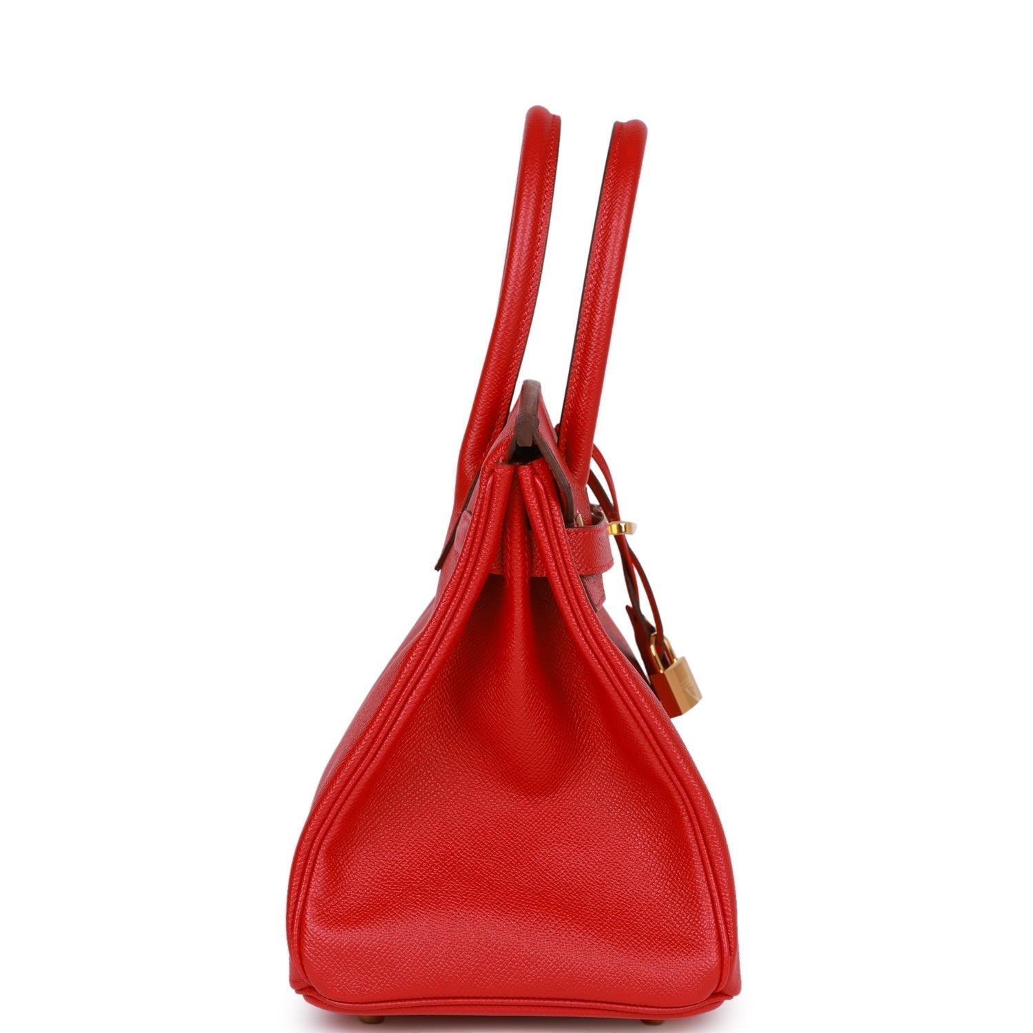 HMS Birkin 30 Rouge Casaque Epsom Gold Hardware