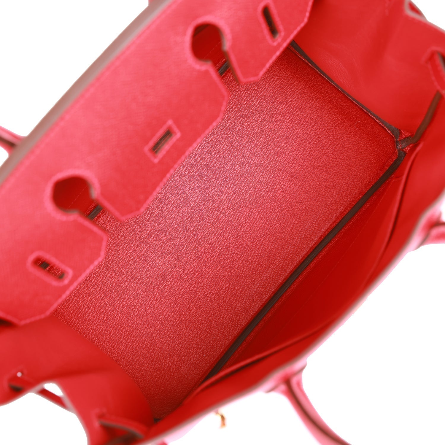 HMS Birkin 30 Rouge Casaque Epsom Gold Hardware
