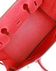 HMS Birkin 30 Rouge Casaque Epsom Gold Hardware