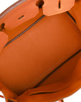 Top Quality HMS Birkin 35 Orange H Togo Gold Hardware