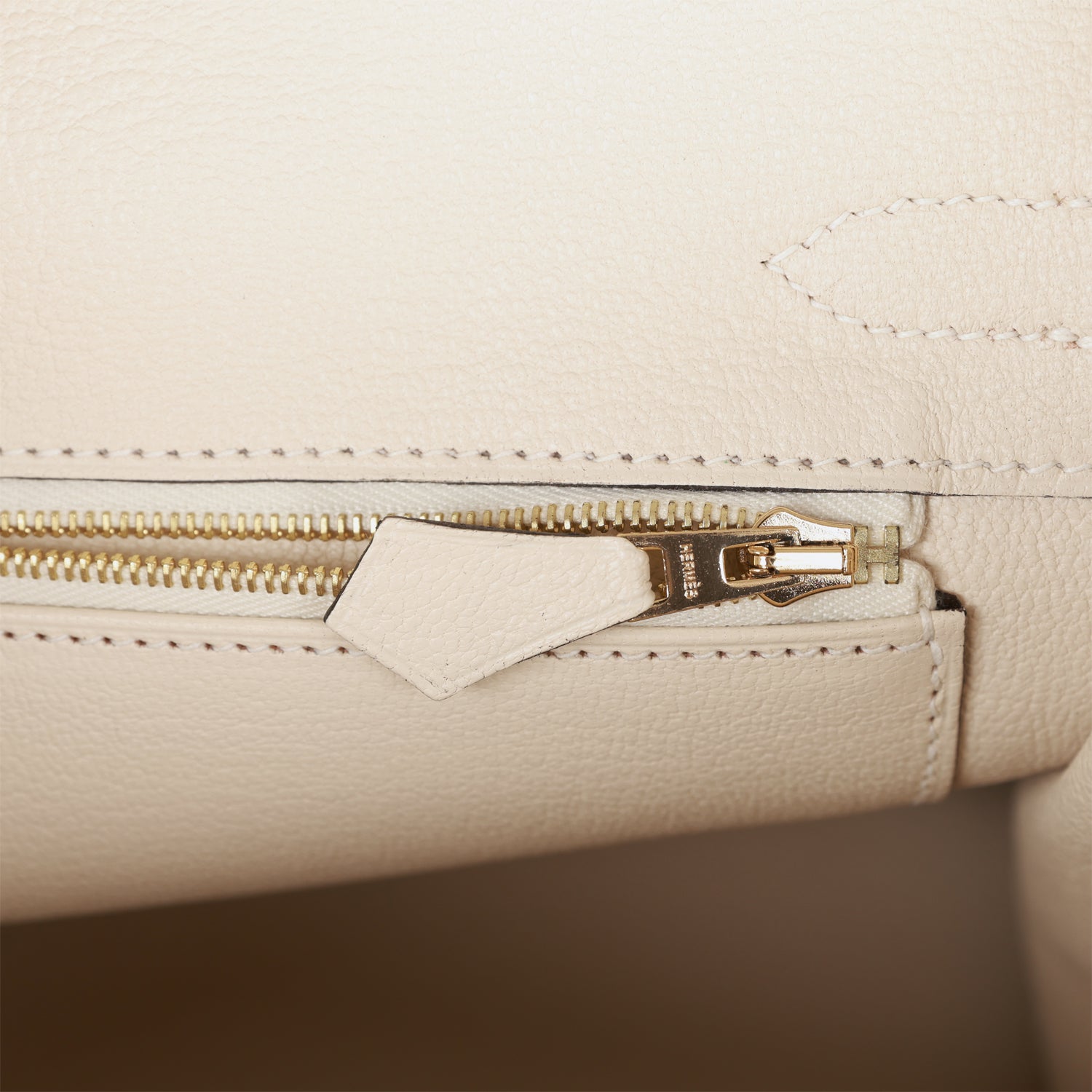 HMS Special Order (HSS) Birkin 30 Gris Mouette and Craie Togo Brushed Gold Hardware