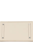 HMS Special Order (HSS) Birkin 35 Nata Verso Epsom Palladium Hardware