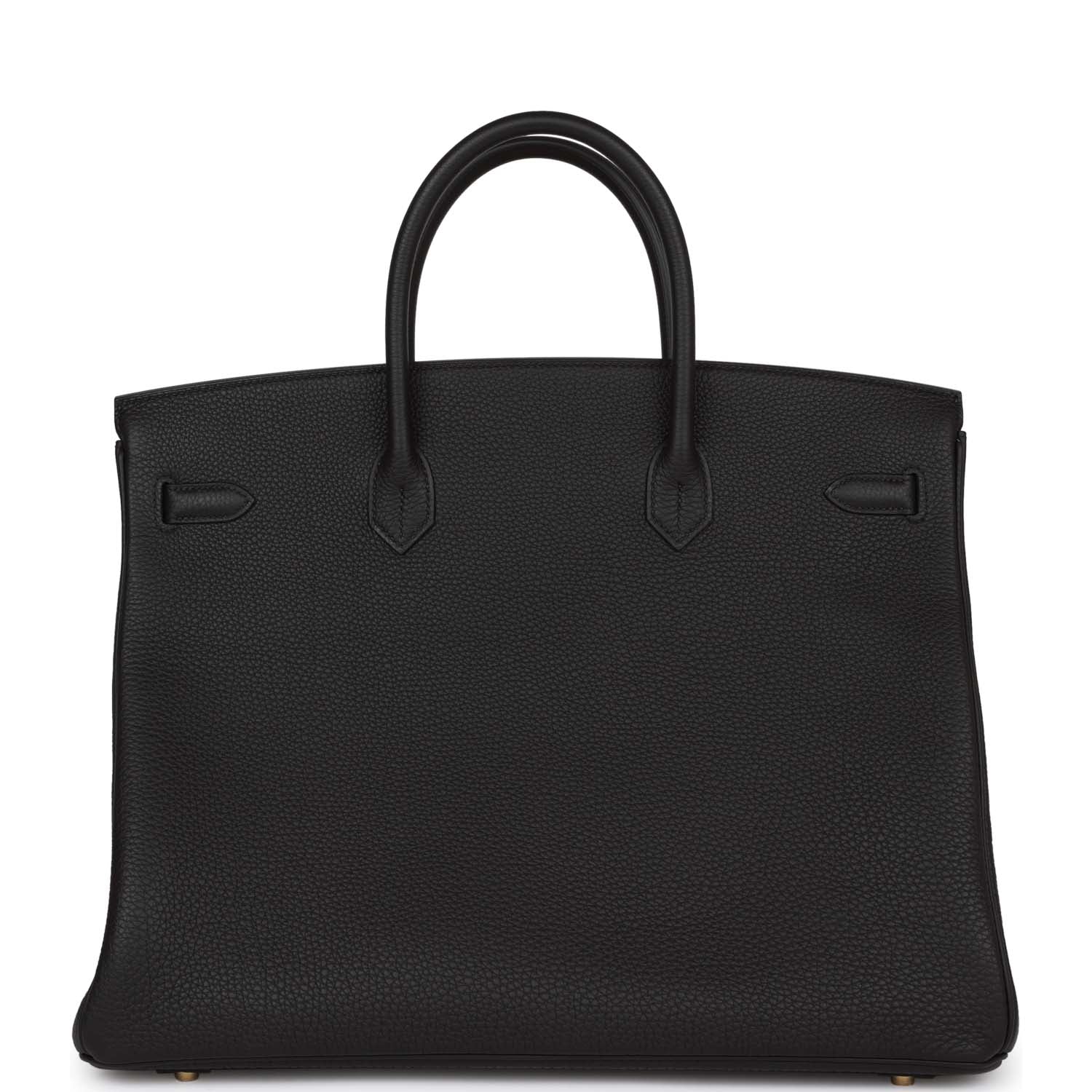 HMS Birkin 40 Black Togo Gold Hardware