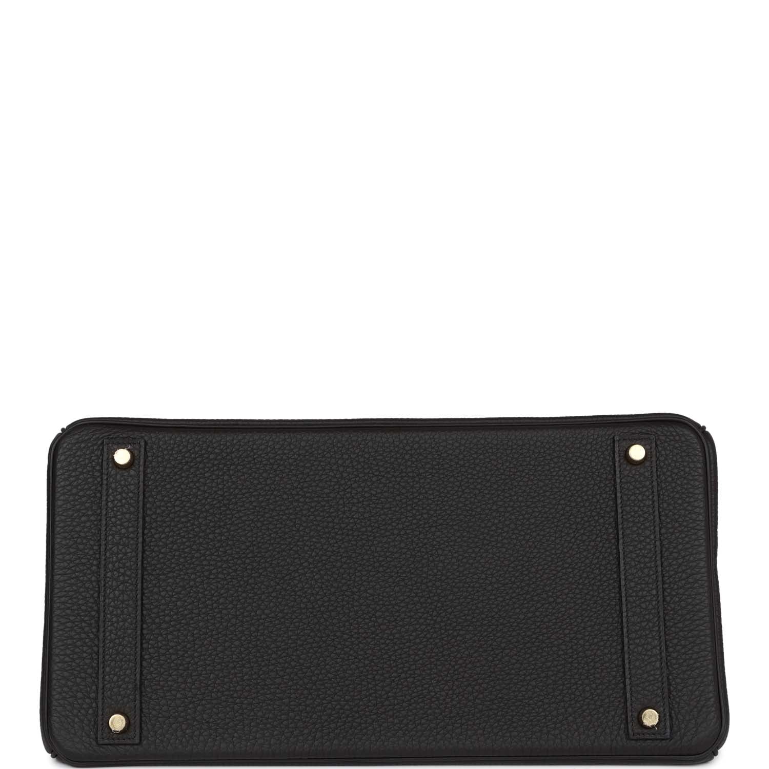HMS Birkin 40 Black Togo Gold Hardware