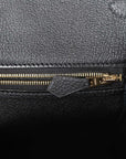 HMS Birkin 40 Black Togo Gold Hardware