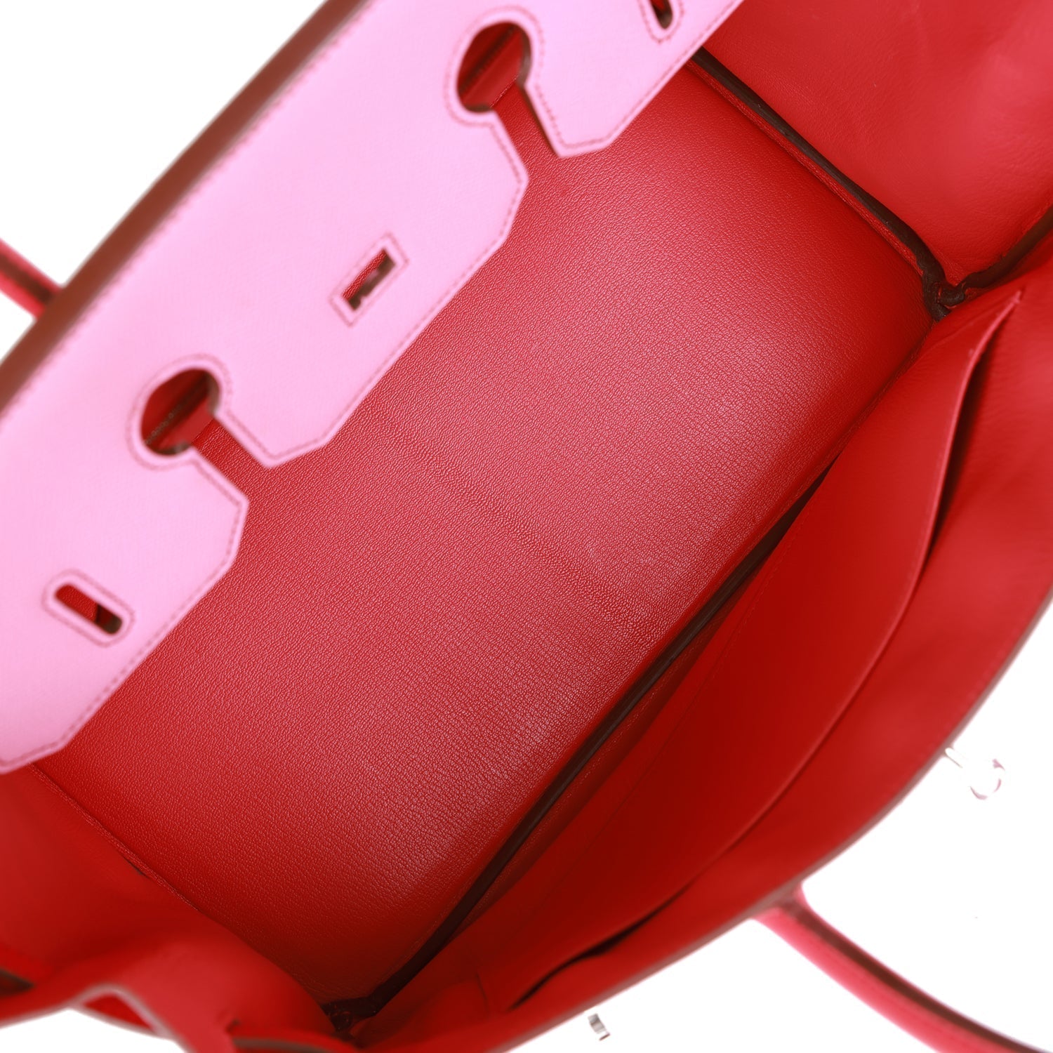 Top Quality HMS Special Order (HSS) Birkin 35 Bubblegum and Bougainvillea Epsom Palladium Hardware