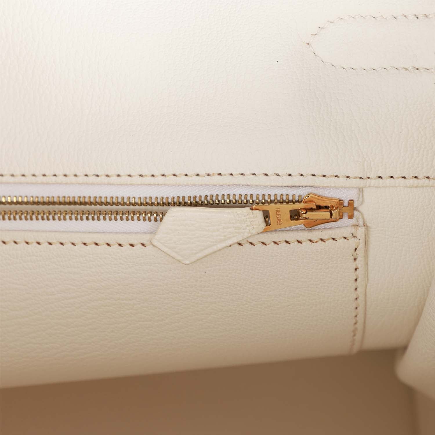 Top Quality HMS Special Order (HSS) Birkin 35 Black and White Clemence Gold Hardware