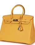 HMS Birkin 35 Soleil Togo Palladium Hardware