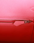 Top Quality HMS Birkin 35 Rose Lipstick Togo Palladium Hardware