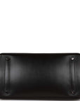 Top Quality HMS Special Order (HSS) Birkin 35 Black Box Verso Palladium Hardware
