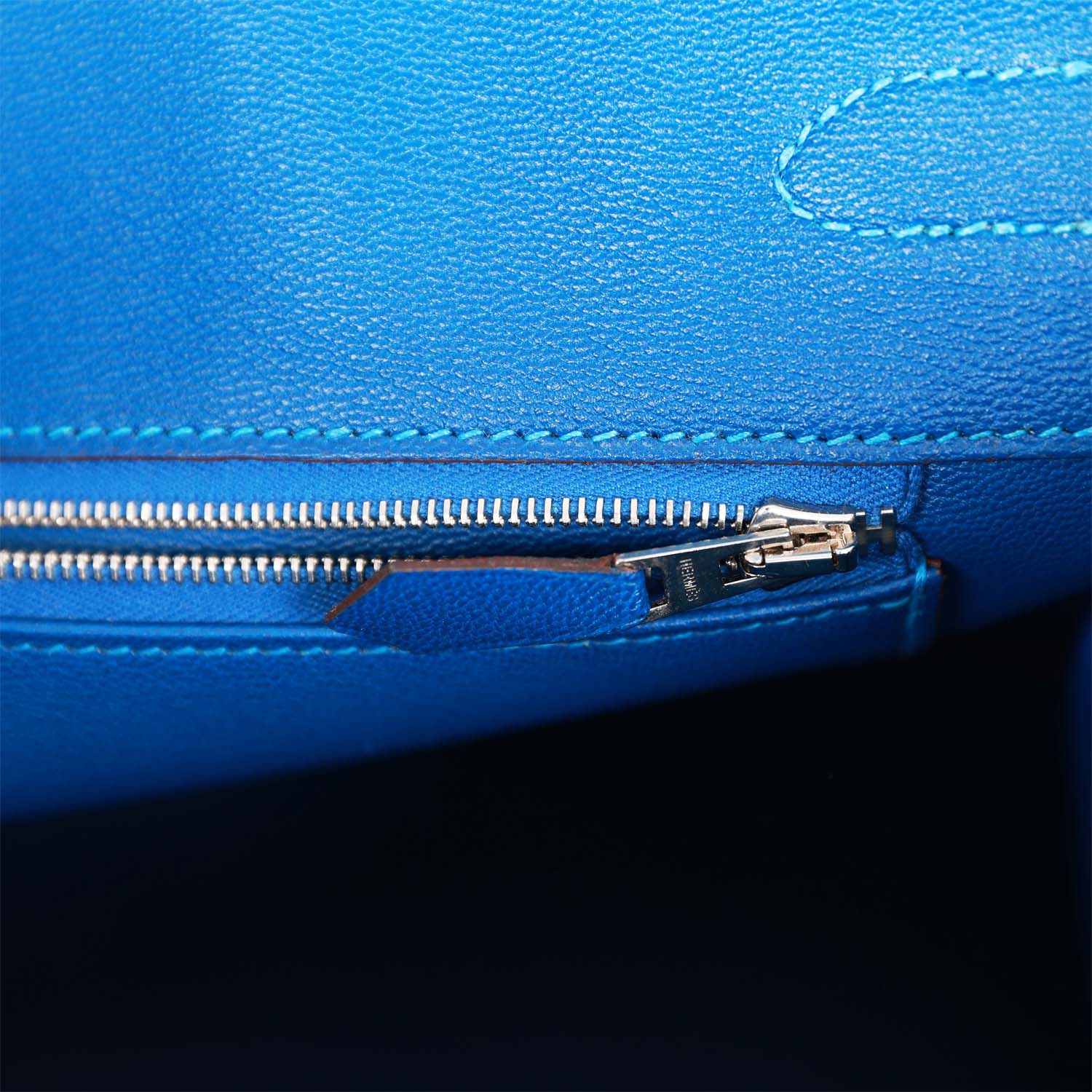 HMS Birkin 35 Mykonos Matte Alligator Palladium Hardware