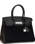 HMS Birkin 30 Cote-a-Cote Tuffetage and Black Swift Palladium Hardware
