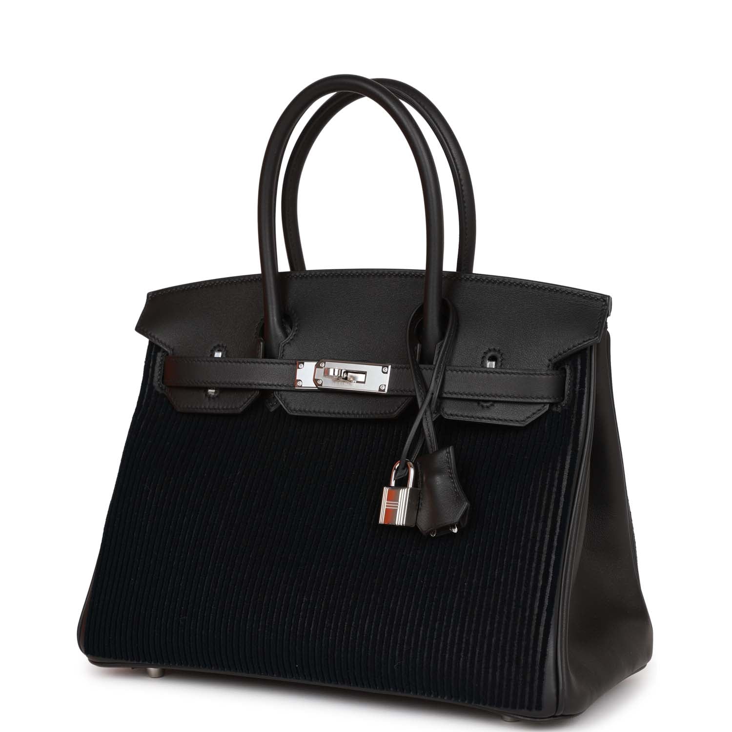 HMS Birkin 30 Cote-a-Cote Tuffetage and Black Swift Palladium Hardware