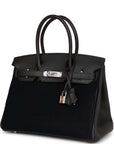 HMS Birkin 30 Cote-a-Cote Tuffetage and Black Swift Palladium Hardware