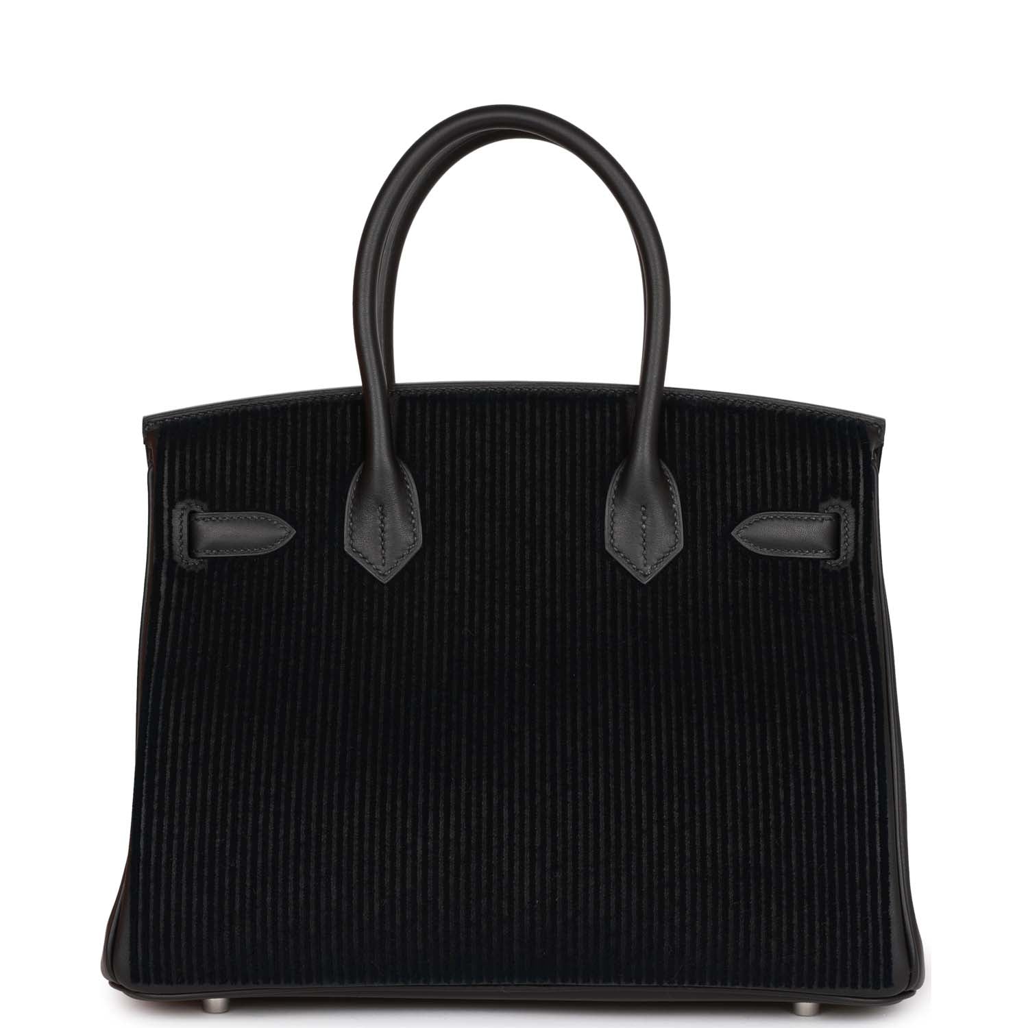 HMS Birkin 30 Cote-a-Cote Tuffetage and Black Swift Palladium Hardware