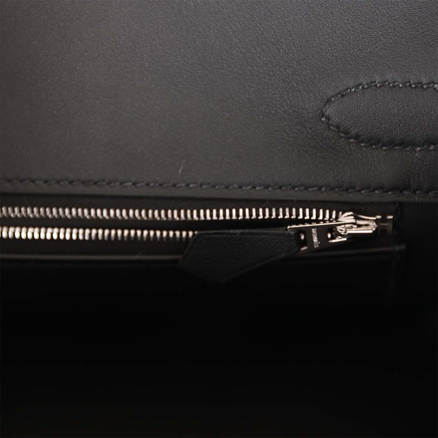 HMS Birkin 30 Cote-a-Cote Tuffetage and Black Swift Palladium Hardware