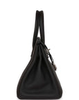 Top Quality HMS Birkin 30 Black Togo Palladium Hardware