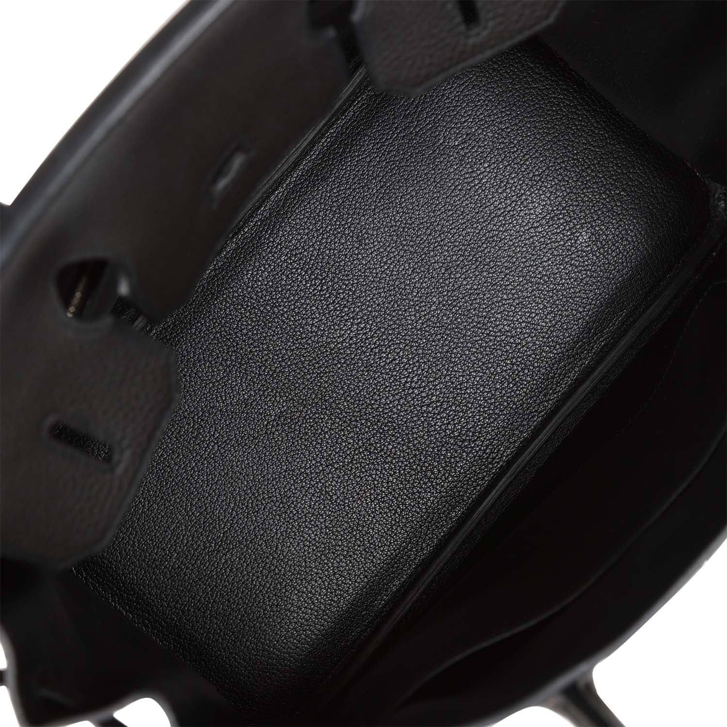 Top Quality HMS Birkin 30 Black Togo Palladium Hardware