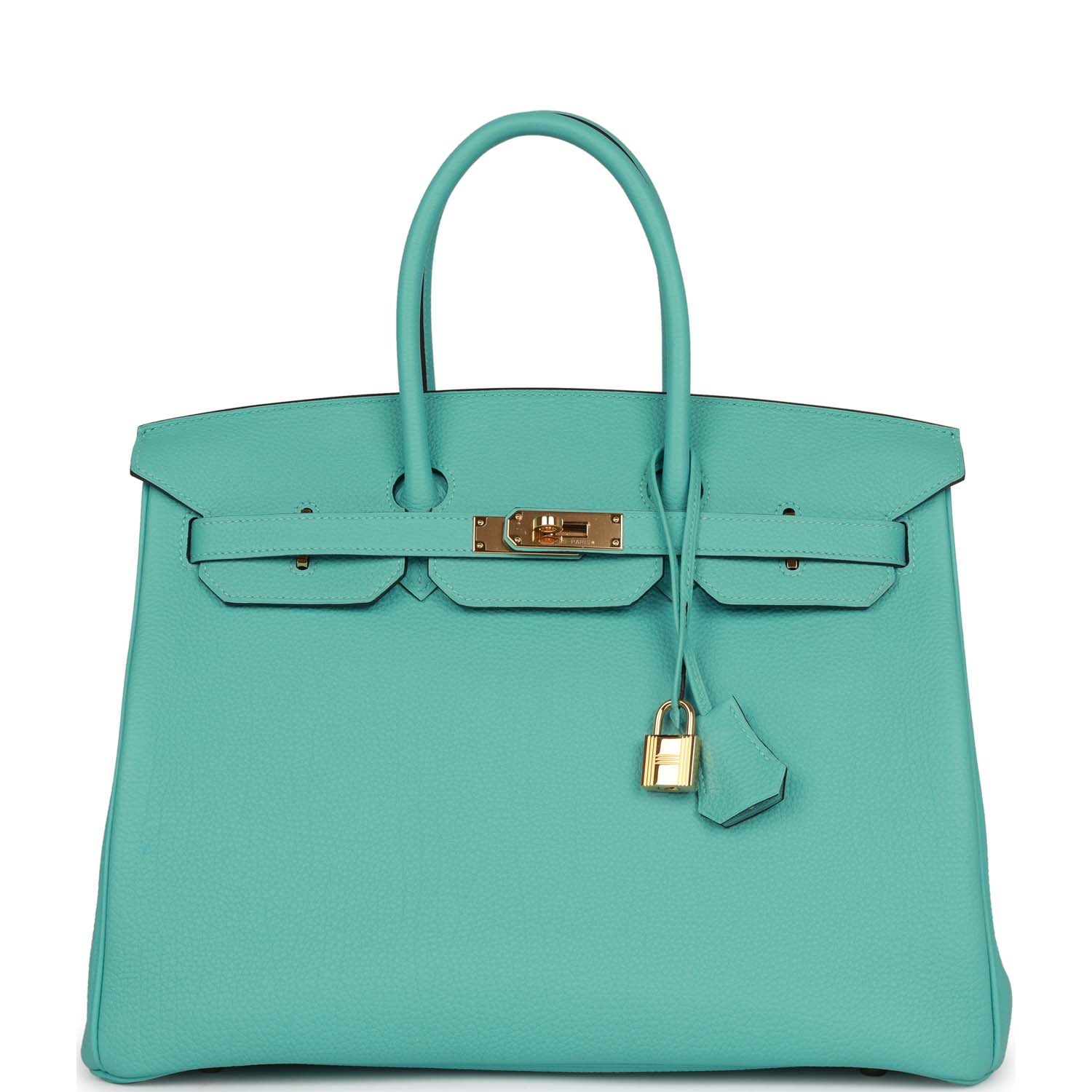 HMS Birkin 35 Bleu Atoll Togo Gold Hardware