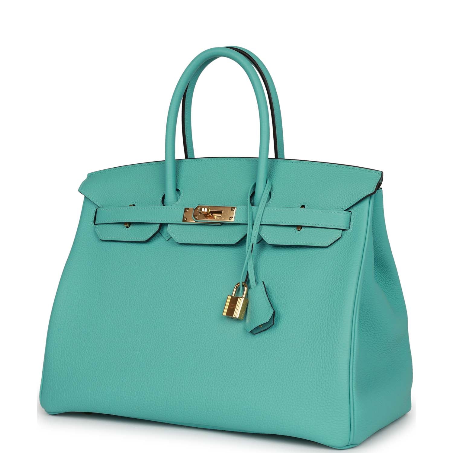 HMS Birkin 35 Bleu Atoll Togo Gold Hardware