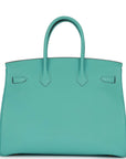 HMS Birkin 35 Bleu Atoll Togo Gold Hardware