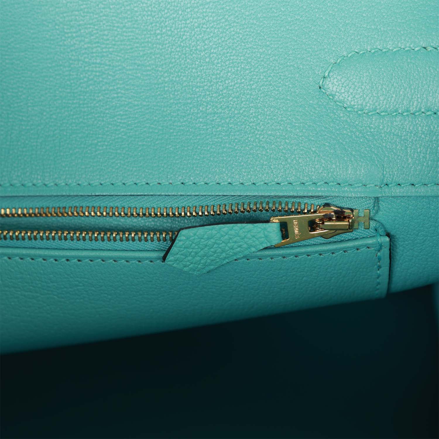 HMS Birkin 35 Bleu Atoll Togo Gold Hardware