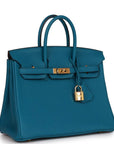 Top Quality HMS Birkin 25 Colvert Togo Gold Hardware