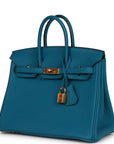 Top Quality HMS Birkin 25 Colvert Togo Gold Hardware