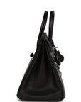 HMS Limited Edition Birkin Rock 25 Black Volupto Palladium Hardware
