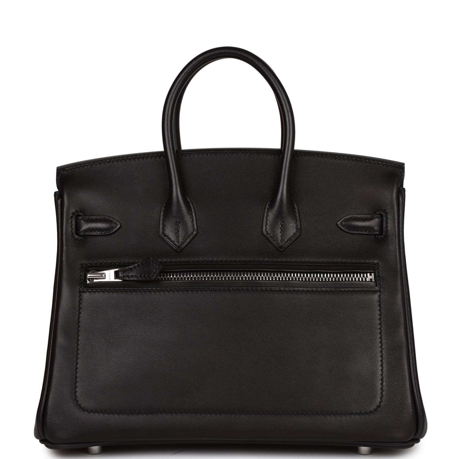 HMS Limited Edition Birkin Rock 25 Black Volupto Palladium Hardware