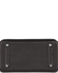 HMS Limited Edition Birkin Rock 25 Black Volupto Palladium Hardware