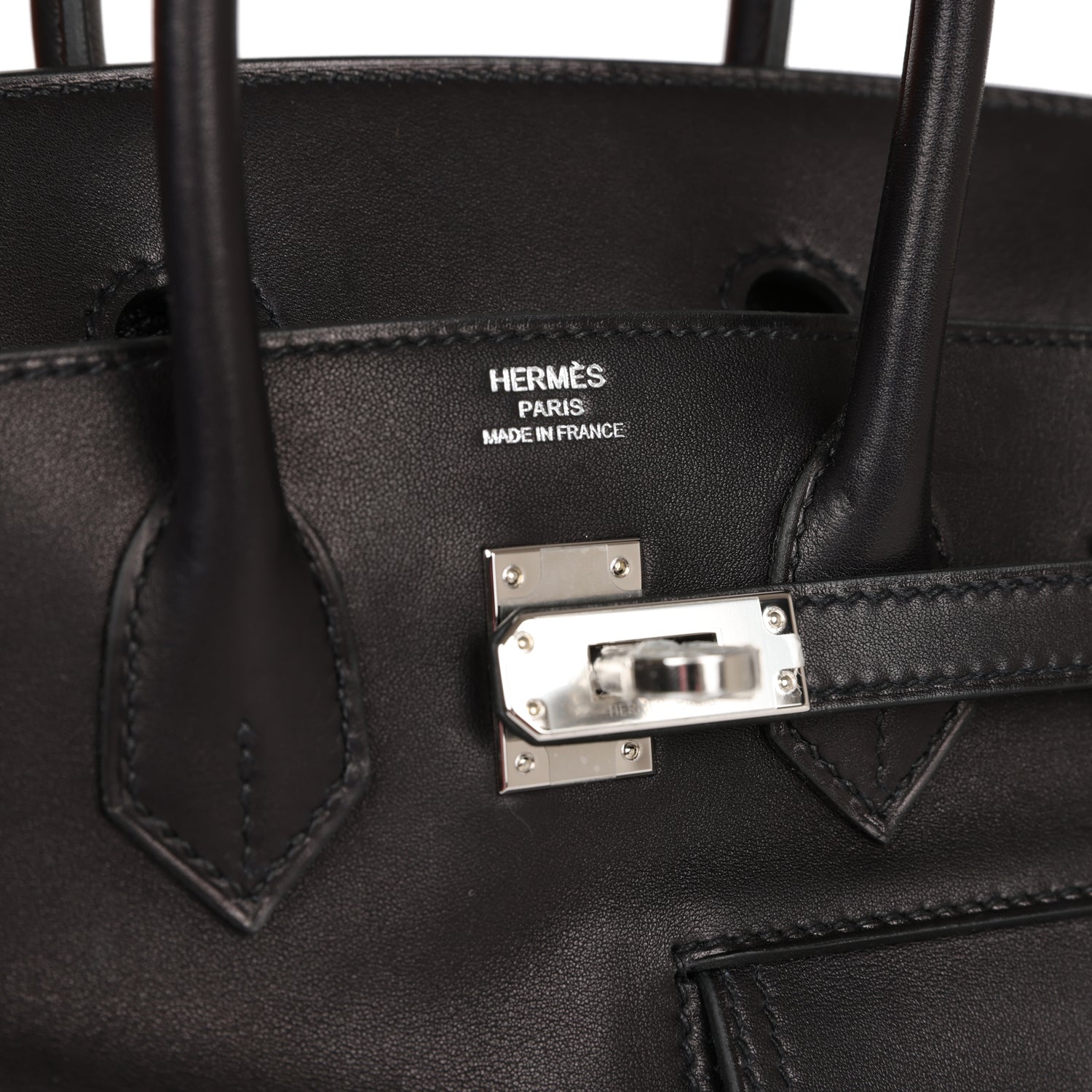 HMS Limited Edition Birkin Rock 25 Black Volupto Palladium Hardware