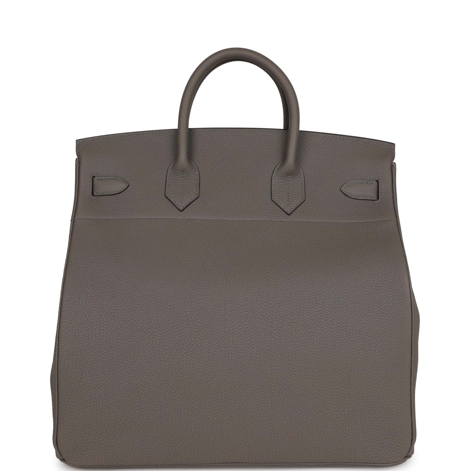 HMS HAC Birkin 40 Gris Meyer Togo Palladium Hardware