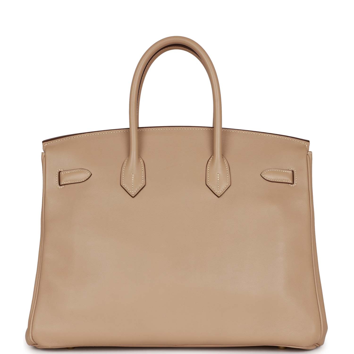 Top Quality HMS Birkin 35 Argile Swift Gold Hardware