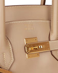 Top Quality HMS Birkin 35 Argile Swift Gold Hardware