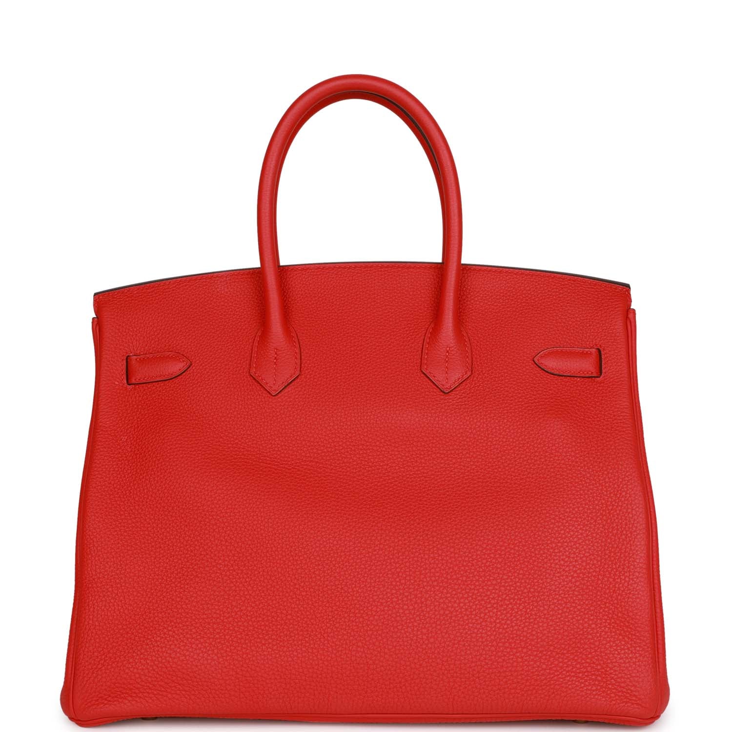 HMS Birkin 35 Rouge de Coeur Togo Gold Hardware