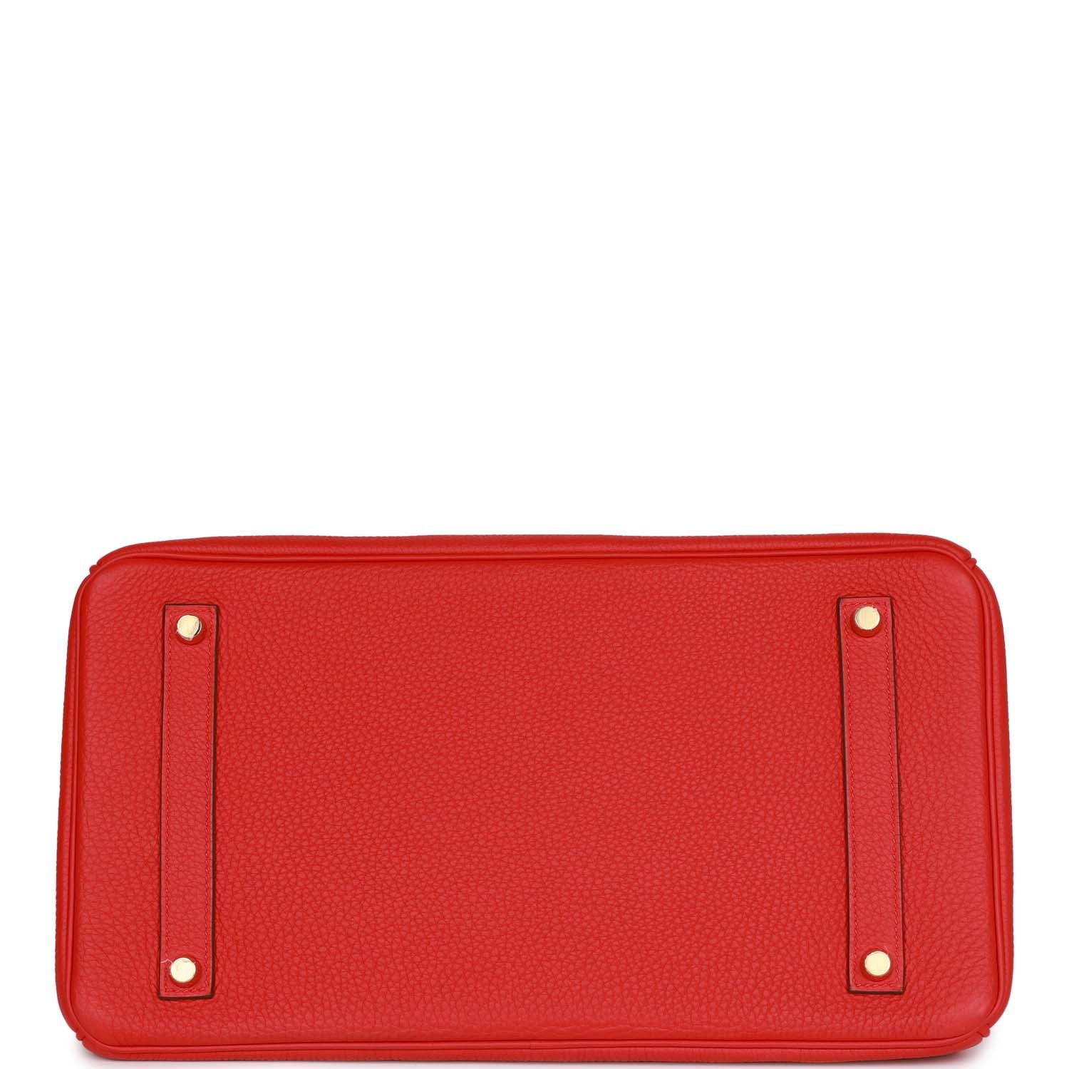 HMS Birkin 35 Rouge de Coeur Togo Gold Hardware