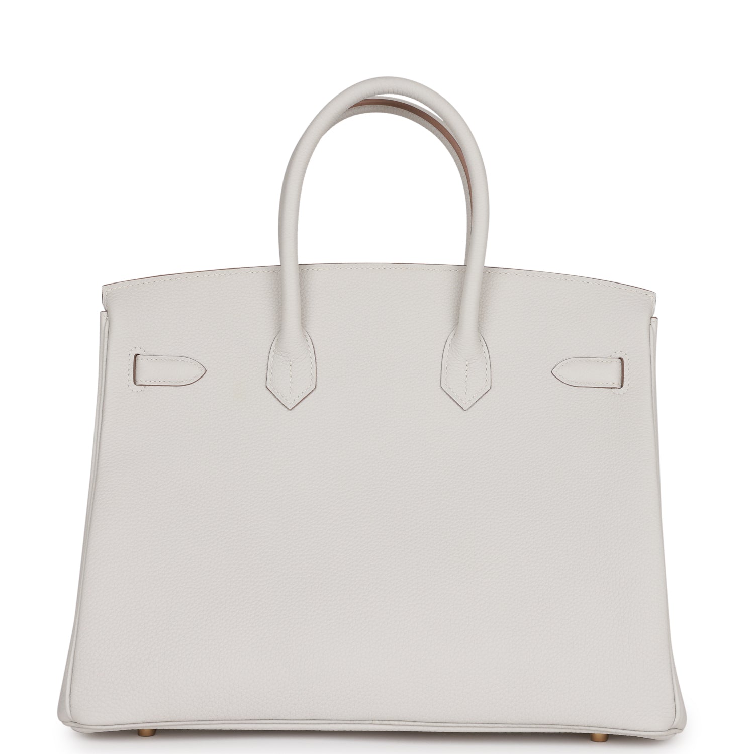 HMS Birkin 35 Gris Pale Togo Gold Hardware