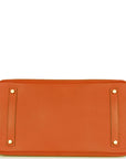 Top Quality HMS Birkin 35 Feu Epsom Gold Hardware