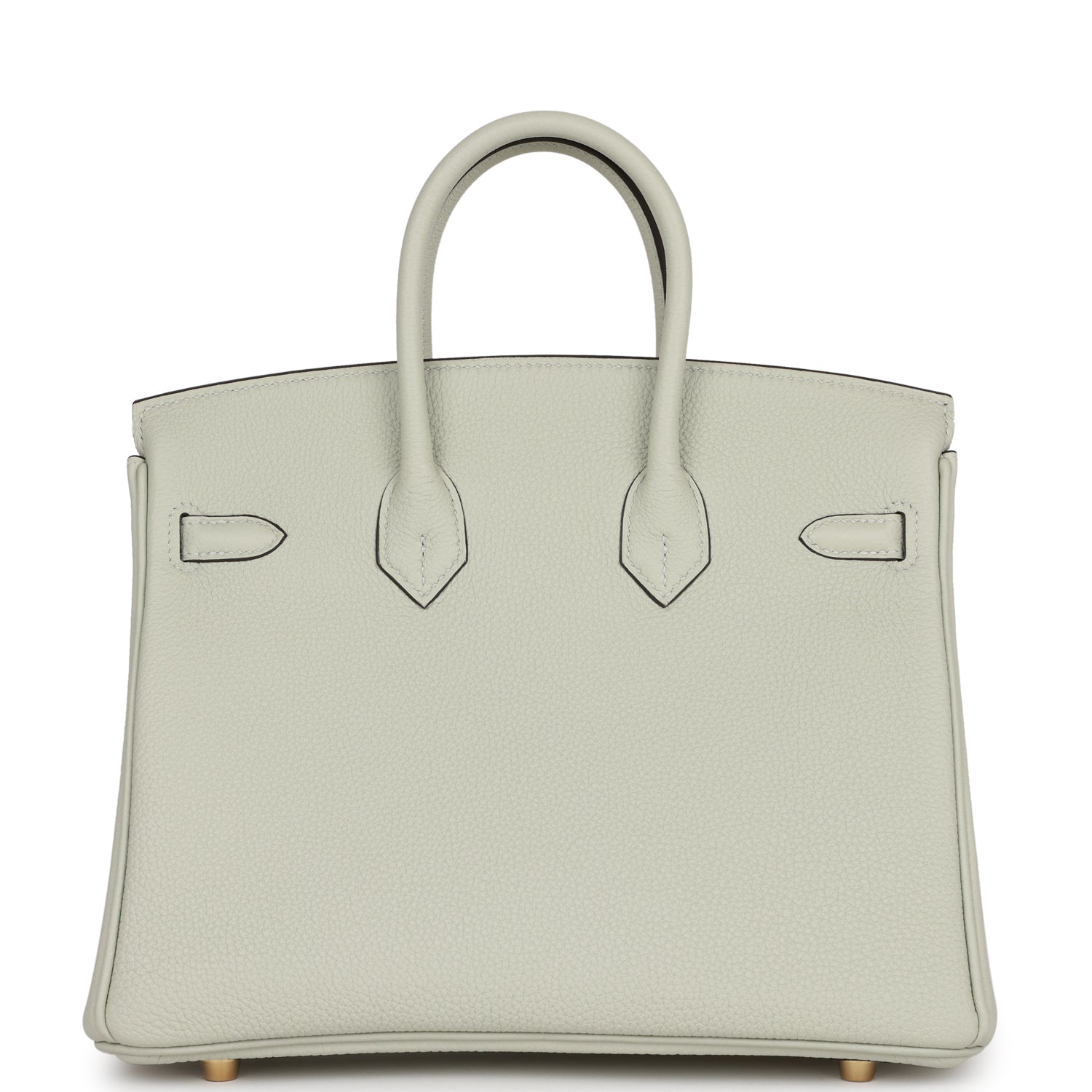 HMS Birkin 25 Gris Neve Togo Gold Hardware