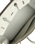HMS Birkin 25 Gris Neve Togo Gold Hardware