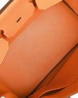 Top Quality HMS Birkin 35 Orange H Togo Palladium Hardware