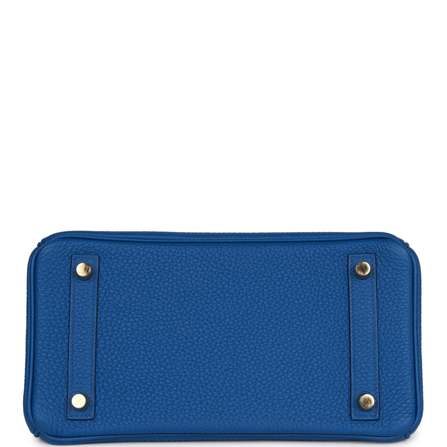 Top Quality HMS Birkin 25 Bleu France Togo Gold Hardware