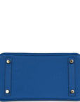 Top Quality HMS Birkin 25 Bleu France Togo Gold Hardware