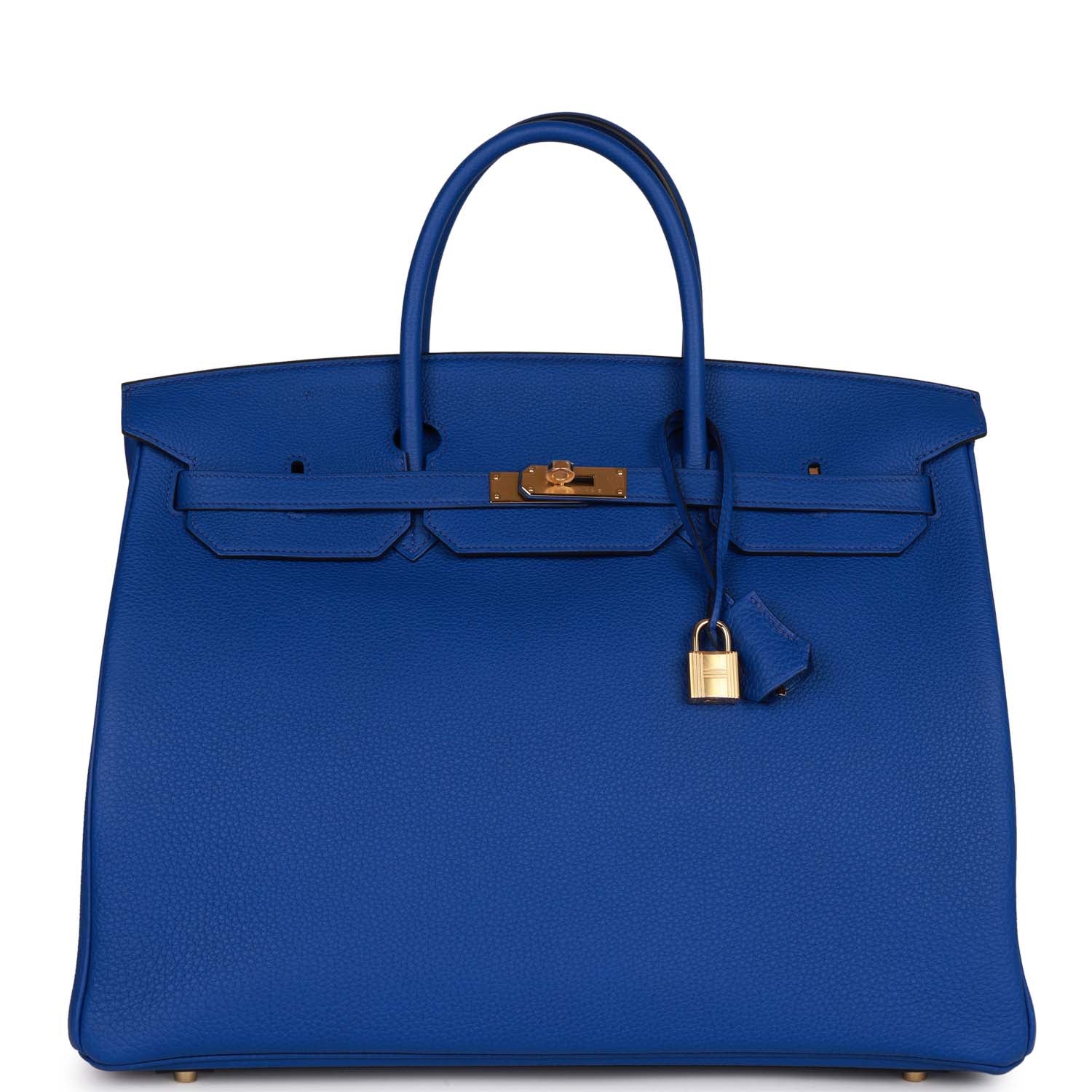 HMS Birkin 40 Bleu Royal Togo Gold Hardware