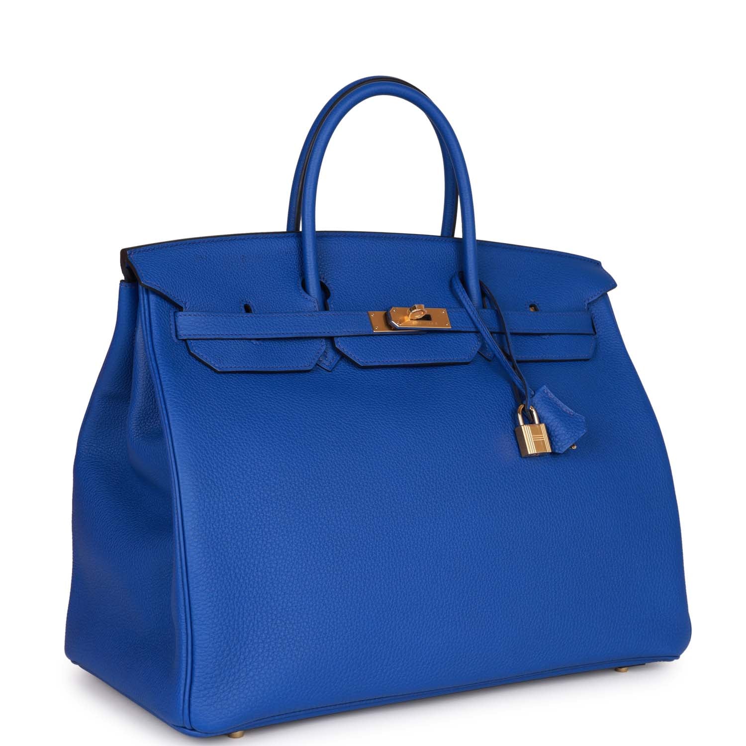 HMS Birkin 40 Bleu Royal Togo Gold Hardware